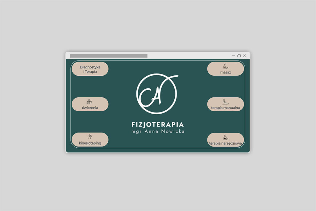 Grafika na social media dla gabinetu fizjoterapii - Grafika Reklamowa Wrocław