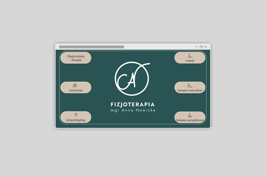 Grafika na social media dla gabinetu fizjoterapii - Grafika Reklamowa Wrocław