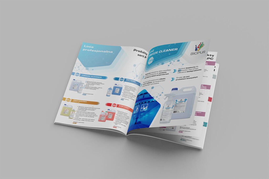 Katalog produktowy chemia profesjonalna - Grafik Wrocław
