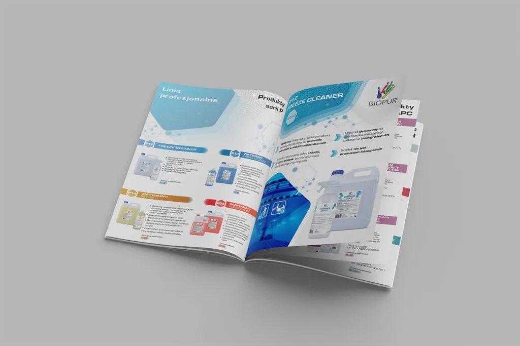 Katalog produktowy chemia profesjonalna - Grafik Wrocław