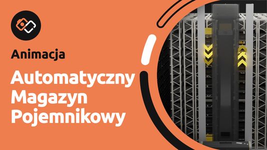Animacja – Automatyczny Magazyn Pojemnikowy – LoopStore - Animacje Wrocław