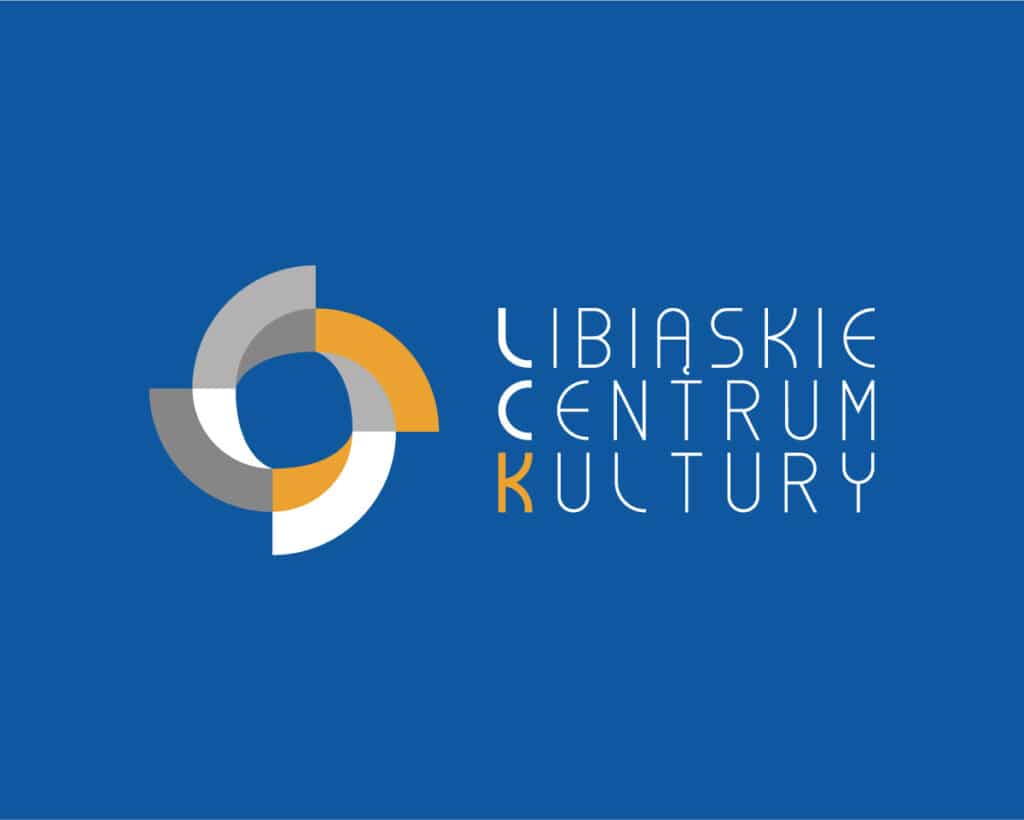 Logo Libiąskiego Centrum Kultury wykonane w ramach konkursu